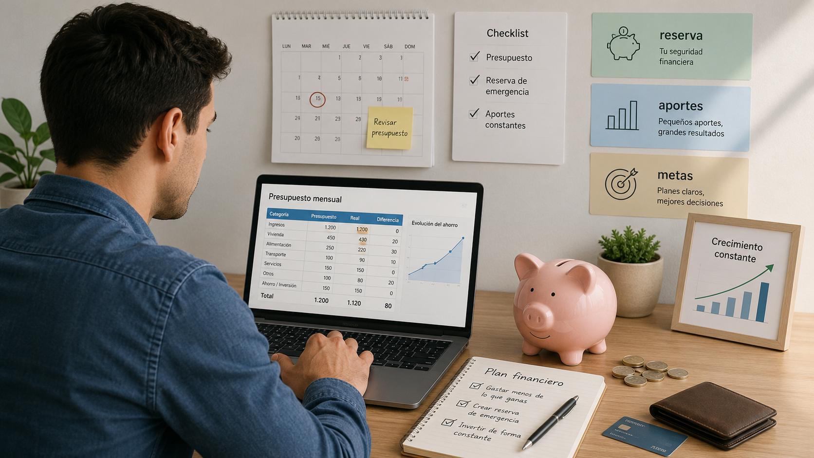 Como investir com pouco dinheiro em 2026 com planejamento financeiro